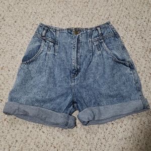 Vintage Denim Mom Shorts